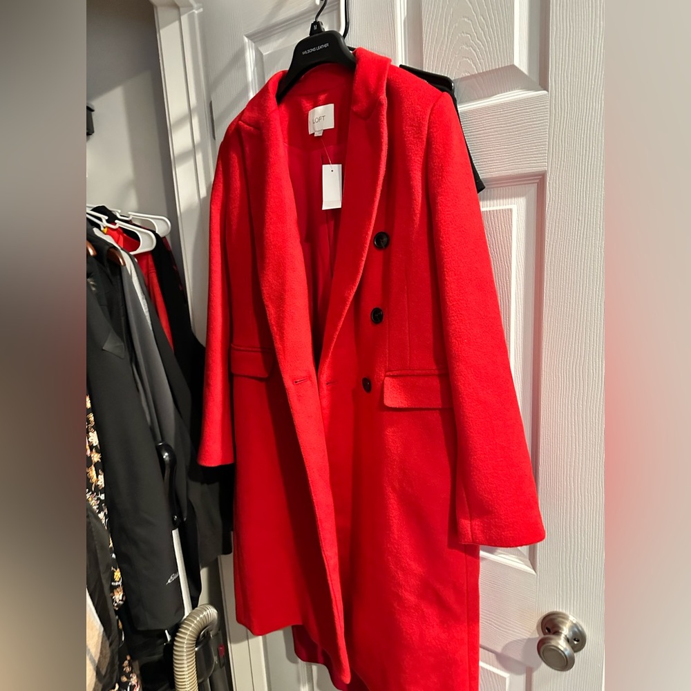 NWT Double Breasted coat
